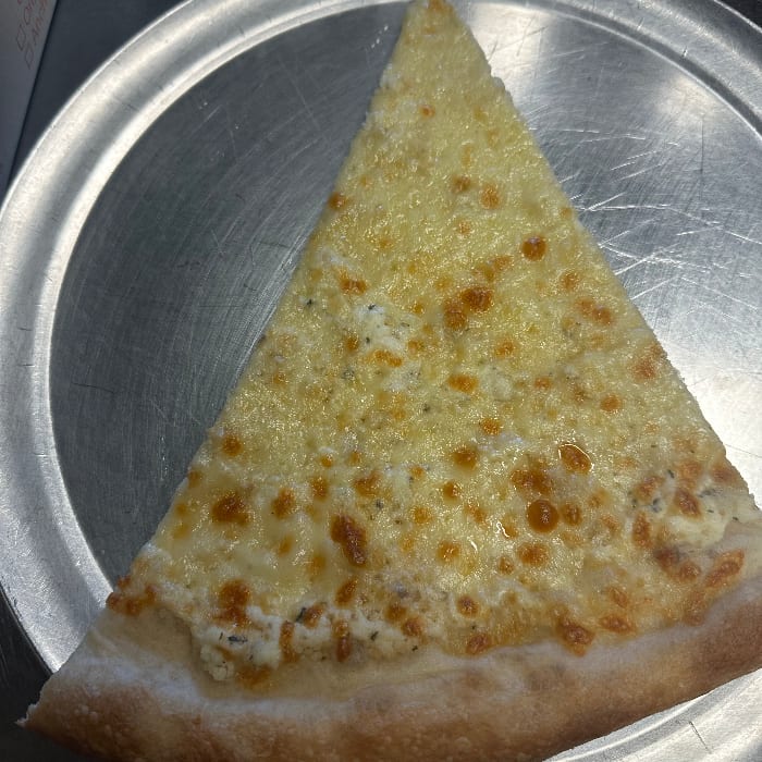 White Pizza (Slice).