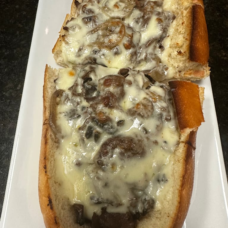 Indulge in Our Cheesesteak